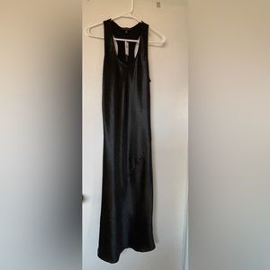 Banana Republic Bias-Cut Satin Dress